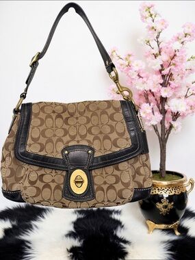 COACH LEGACY SIGNATURE ALI SHOULDER BAG